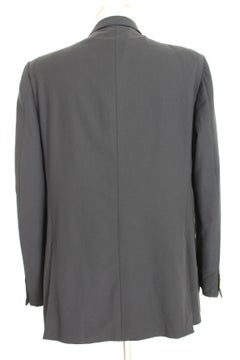 Gucci Blue Wool Double Breasted Evening Jacket