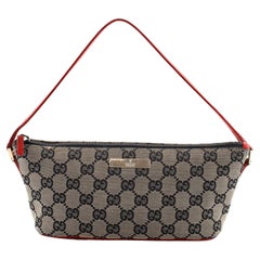 Gucci Boots Pochette GG aus Segeltuch