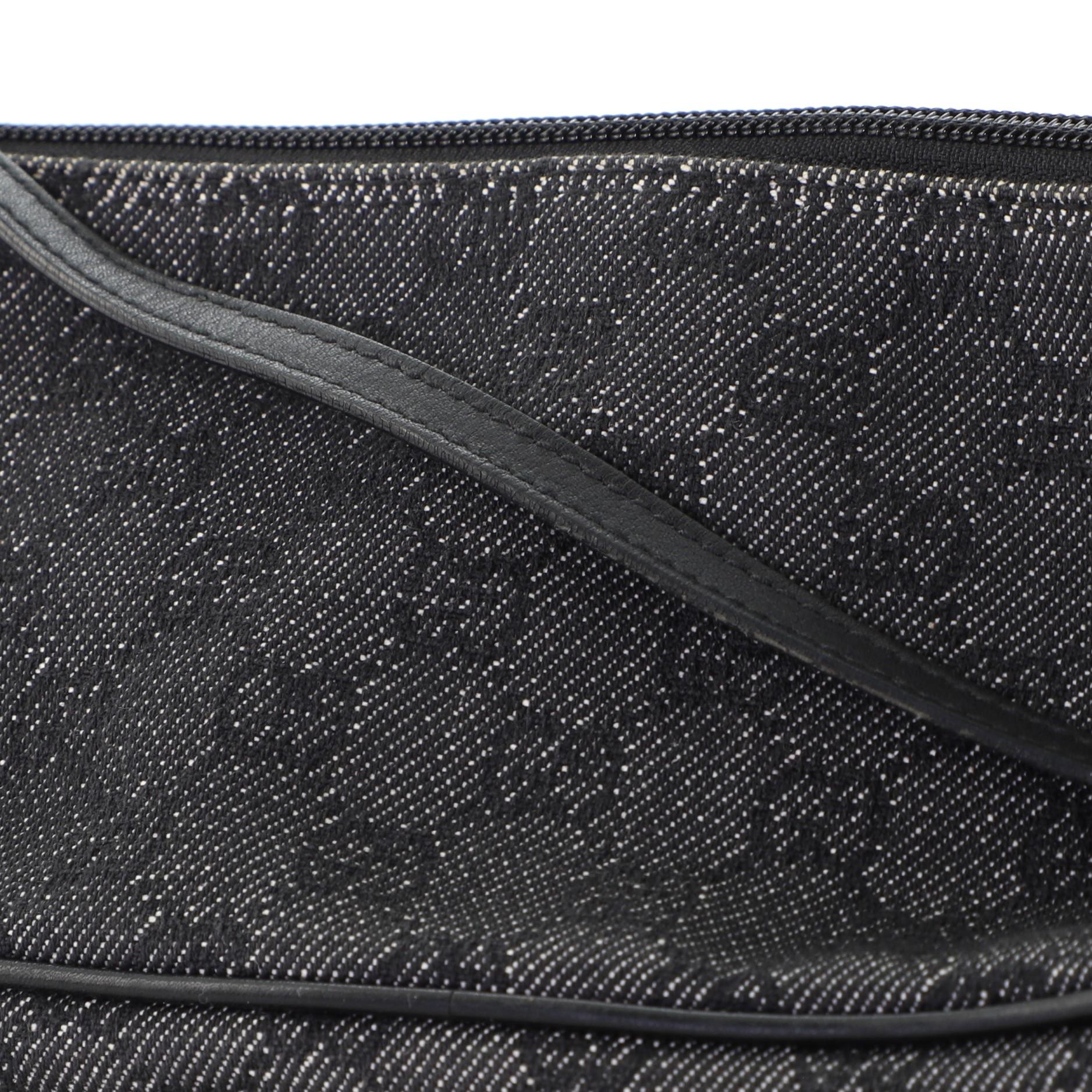 Women's or Men's Gucci Boat Pochette GG Denim Small