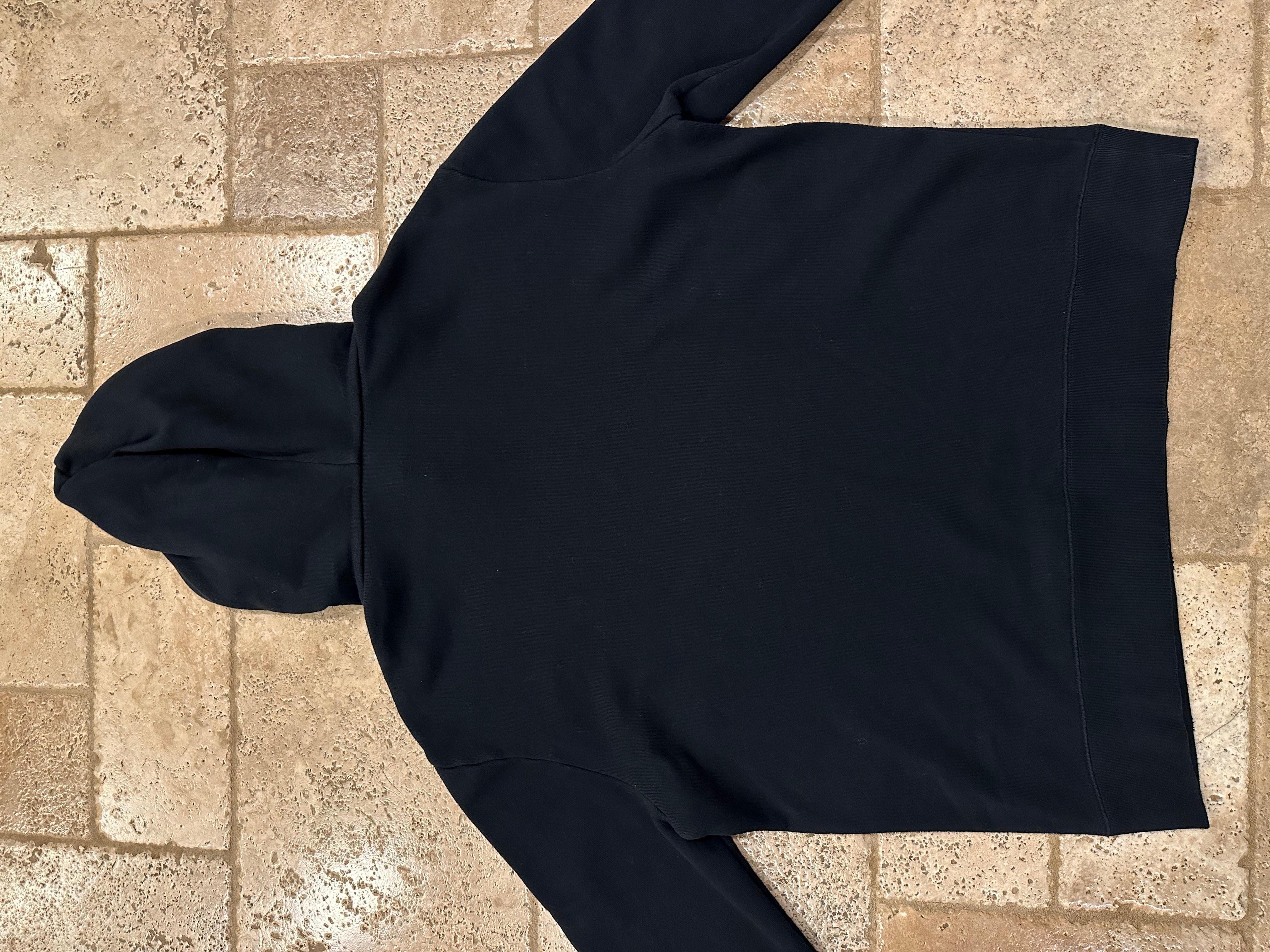 Gucci Bootleg Logo Schwarz Classic Pullover Hoodie im Angebot 7