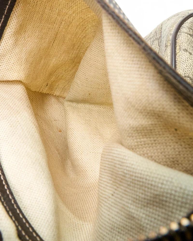 Gucci Borsone 45 Bandouliere GG Supreme Marrone im Angebot 12
