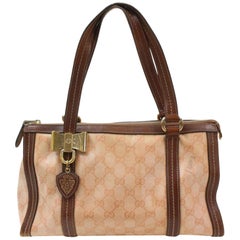 Gucci Monogram Boston Top Handle Bag ○ Labellov ○ Buy and Sell Authentic  Luxury