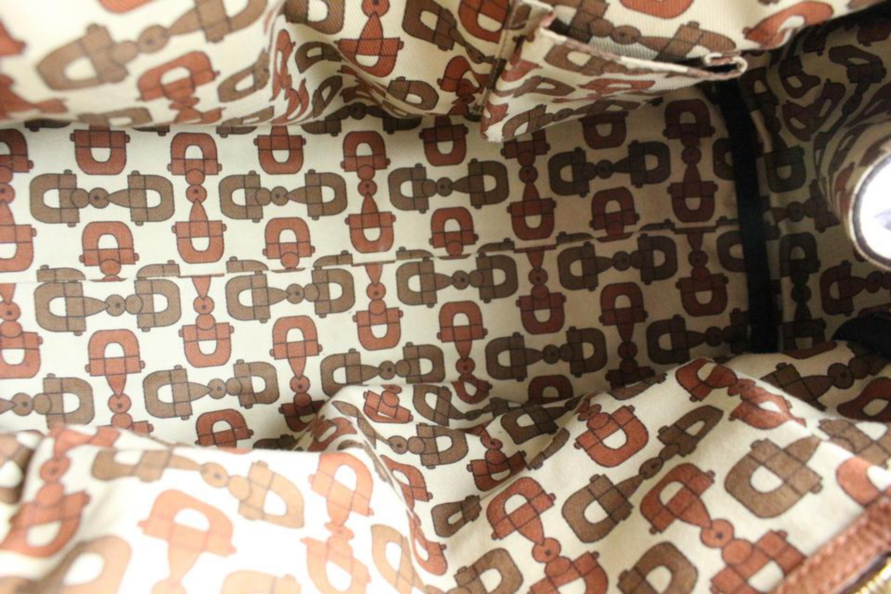 Gucci Boston Dome Signoria 29gr0426 Brown Guccissima Leather Satchel In Good Condition For Sale In Forest Hills, NY