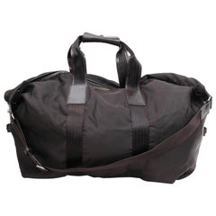 Gucci Boston Duffle with Strap 867837 Brown Nylon Weekend/Travel Bag