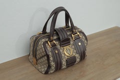 Gucci Boston Limited Edition Brown Tweed Satchel