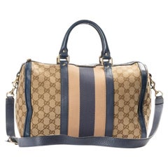 Gucci Boston Medium GG Supreme Blue