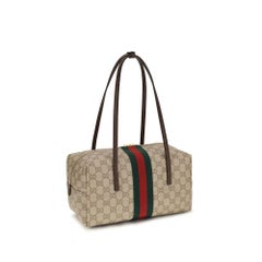 Gucci Boston Melrose Shoulder Bag — Beige
