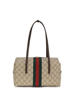 Gucci Boston Melrose Shoulder Bag — Brown