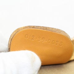 Gucci Bostoner Micro Gg  Duffle 869746 Braune beschichtete Segeltuch Weekend/ Travel Tasche