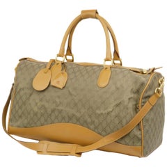 Gucci Boston Monogram Gg Duffle with Strap 230172 Canvas Weekend/Travel Bag