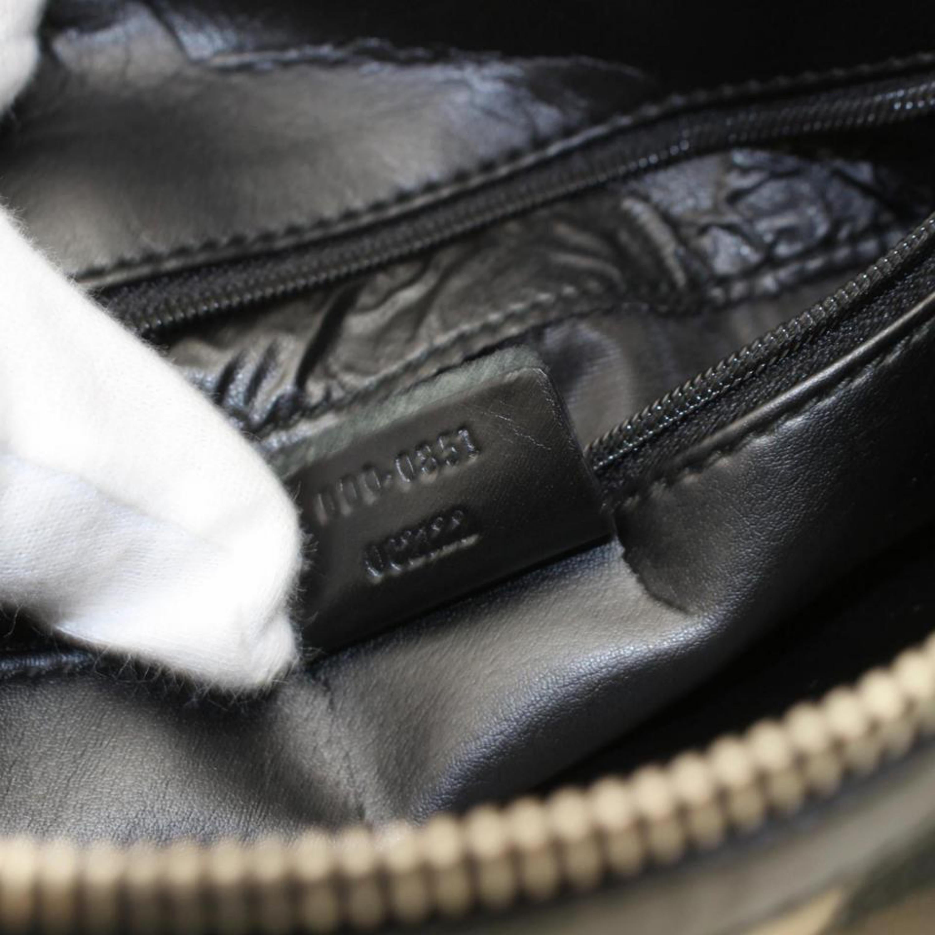 Gucci Boston Monogram Web Sherry 867978 Black Canvas Satchel For Sale 6