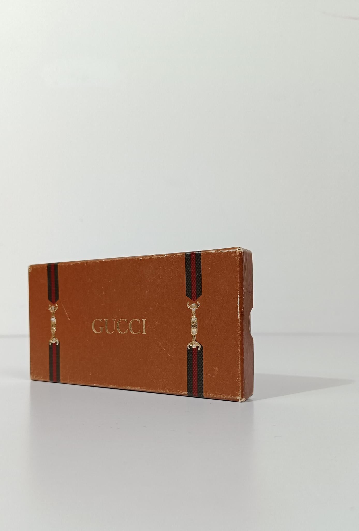 Gucci Flaschenöffner in Original Vintage Verpackung, Italien 70er Jahre im Angebot 3