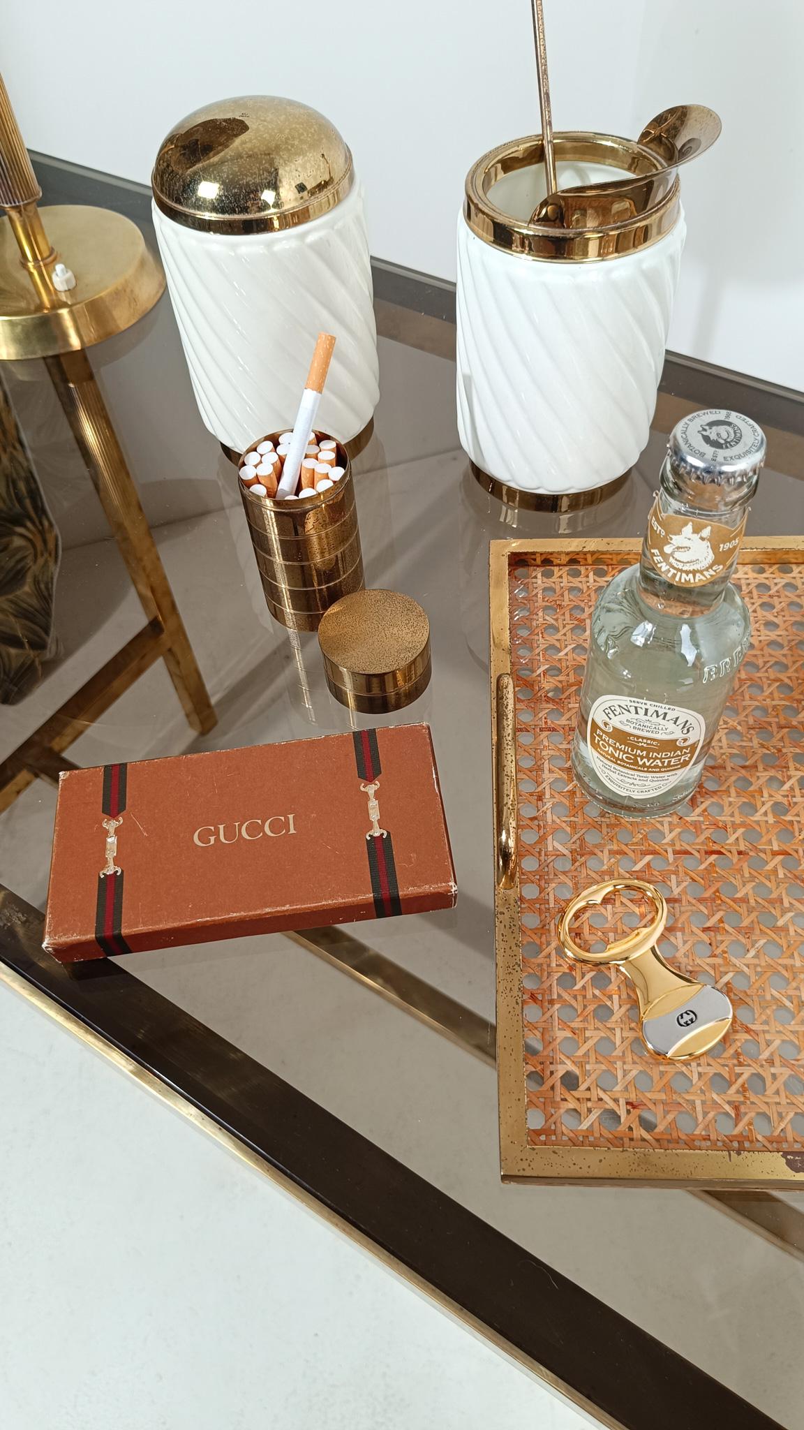 Gucci Flaschenöffner in Original Vintage Verpackung, Italien 70er Jahre im Angebot 6