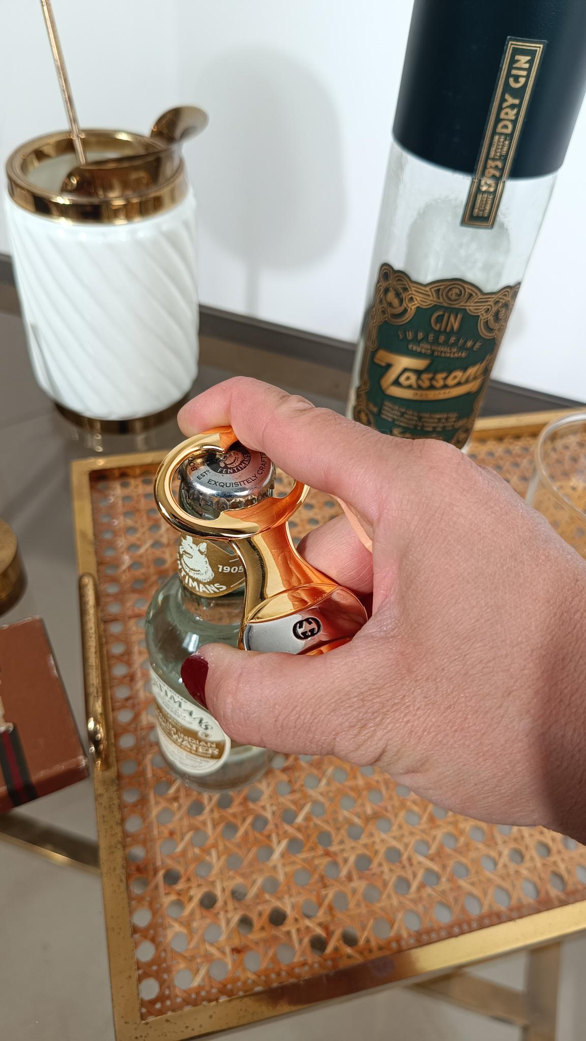 Gucci Flaschenöffner in Original Vintage Verpackung, Italien 70er Jahre im Angebot 7