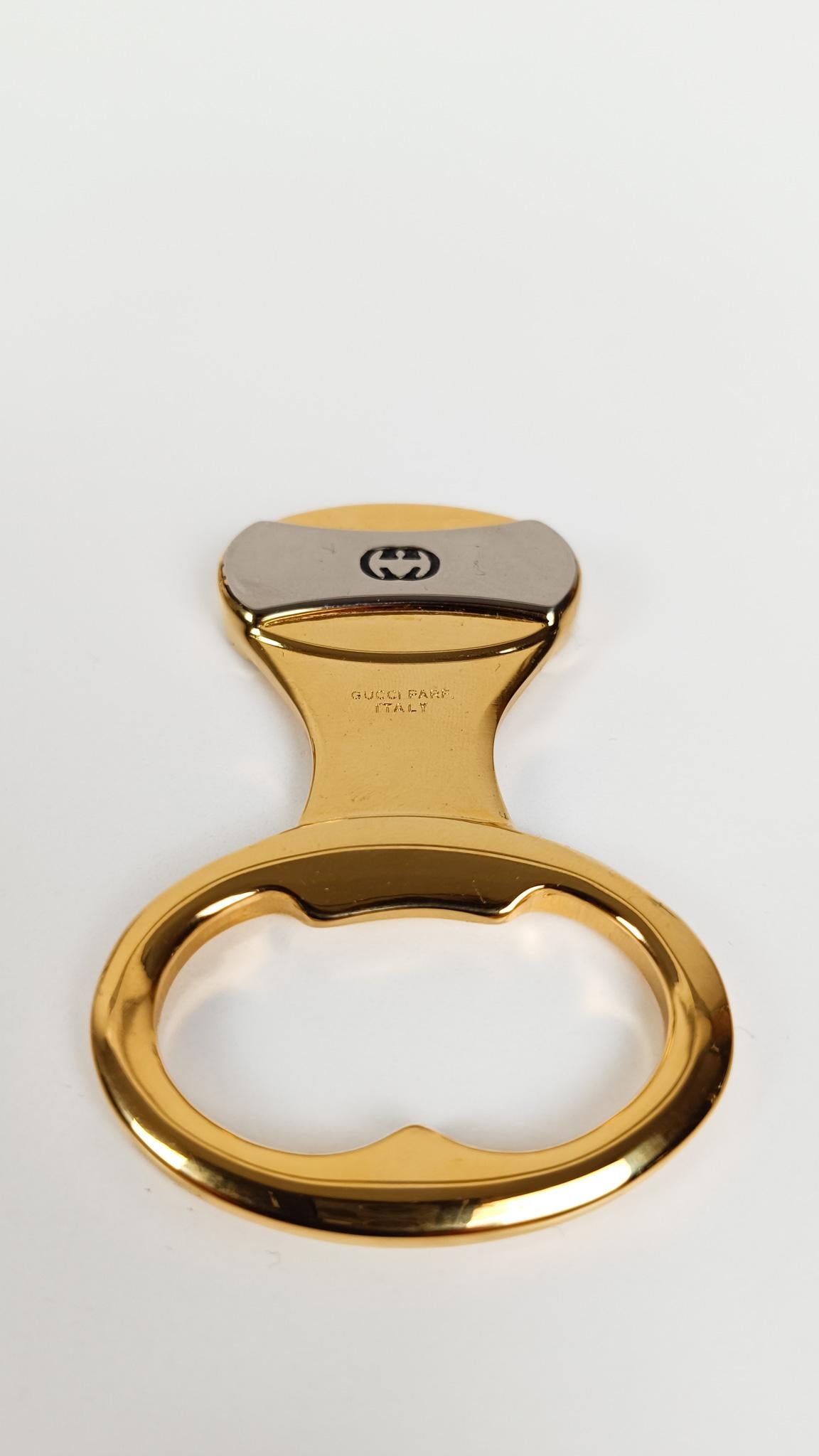 Gucci Flaschenöffner in Original Vintage Verpackung, Italien 70er Jahre im Angebot 8
