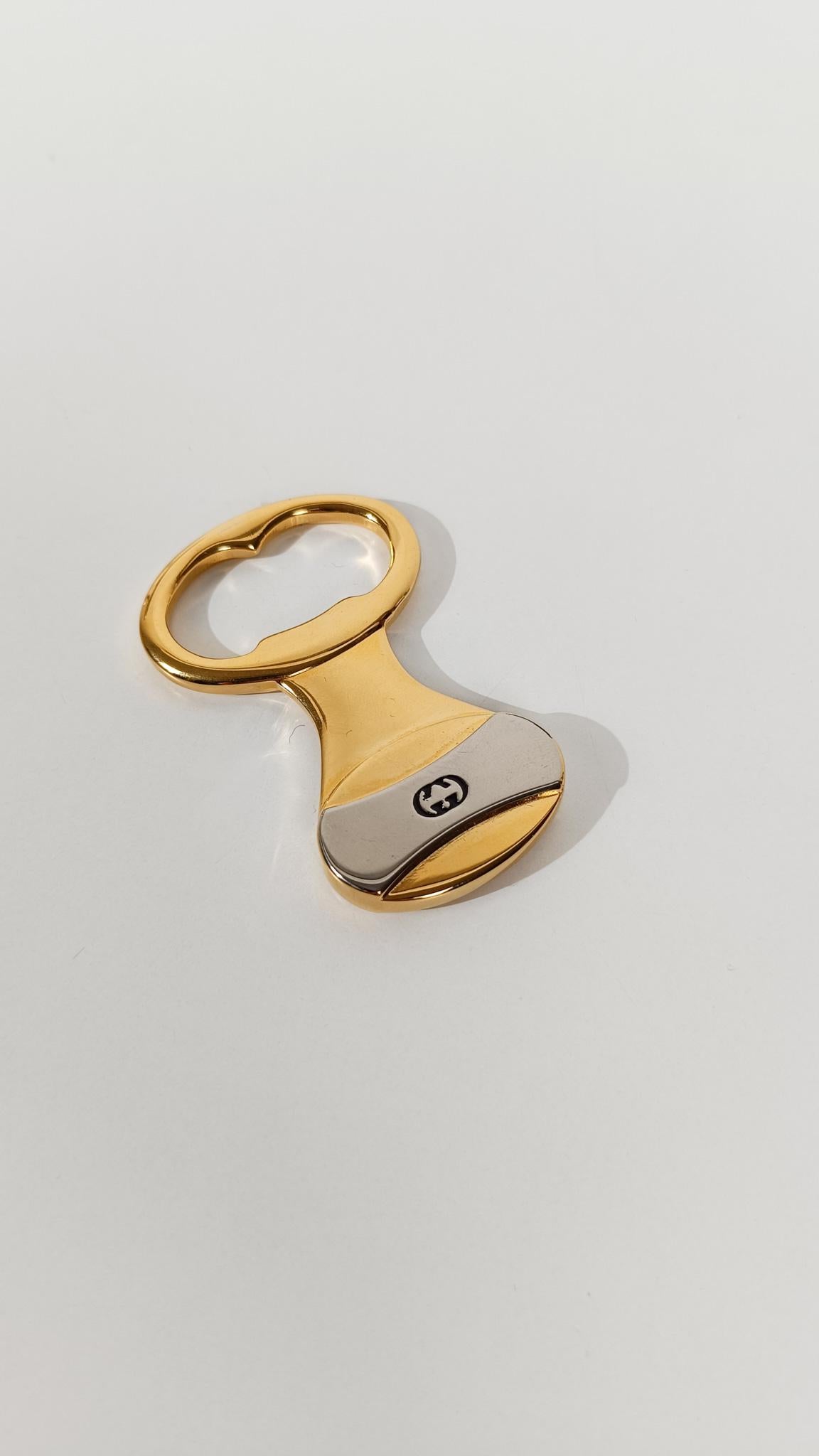 Gucci Flaschenöffner in Original Vintage Verpackung, Italien 70er Jahre im Angebot 9