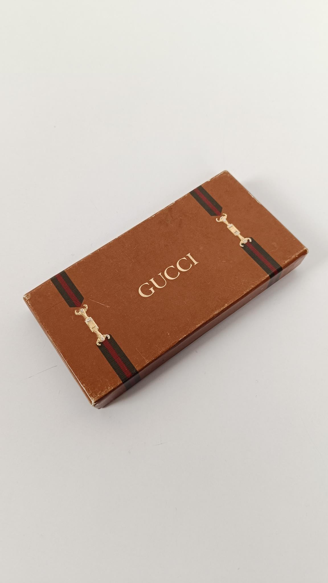 Gucci Flaschenöffner in Original Vintage Verpackung, Italien 70er Jahre im Angebot 1