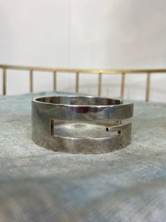 Gucci-Armband aus den 2000er Jahren von Tom Ford in 925er Silber