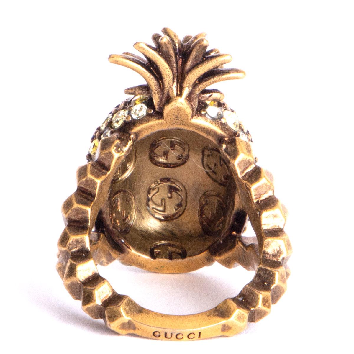 gucci pineapple ring