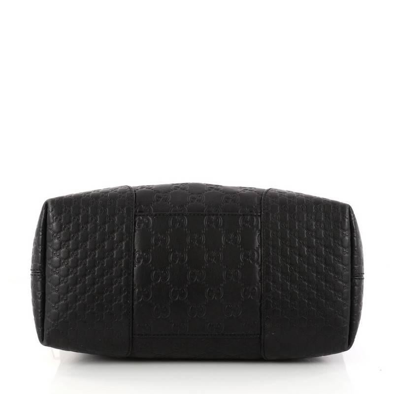 Women's or Men's Gucci Bree Convertible Top Handle Bag Guccissima Leather Medium