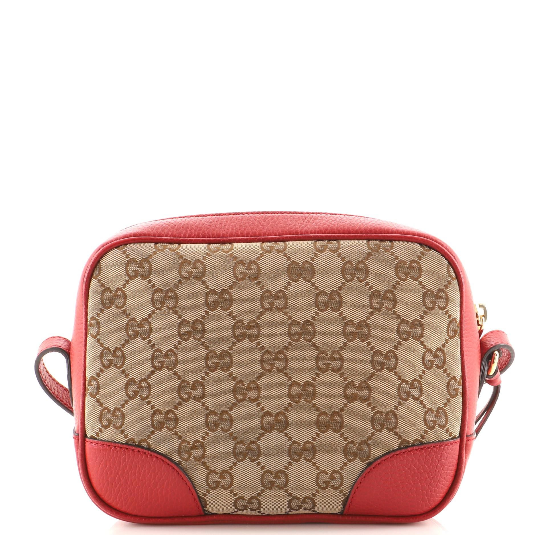 Gucci Bree Disco Crossbody Bag (Outlet) GG Canvas Mini In Good Condition In NY, NY