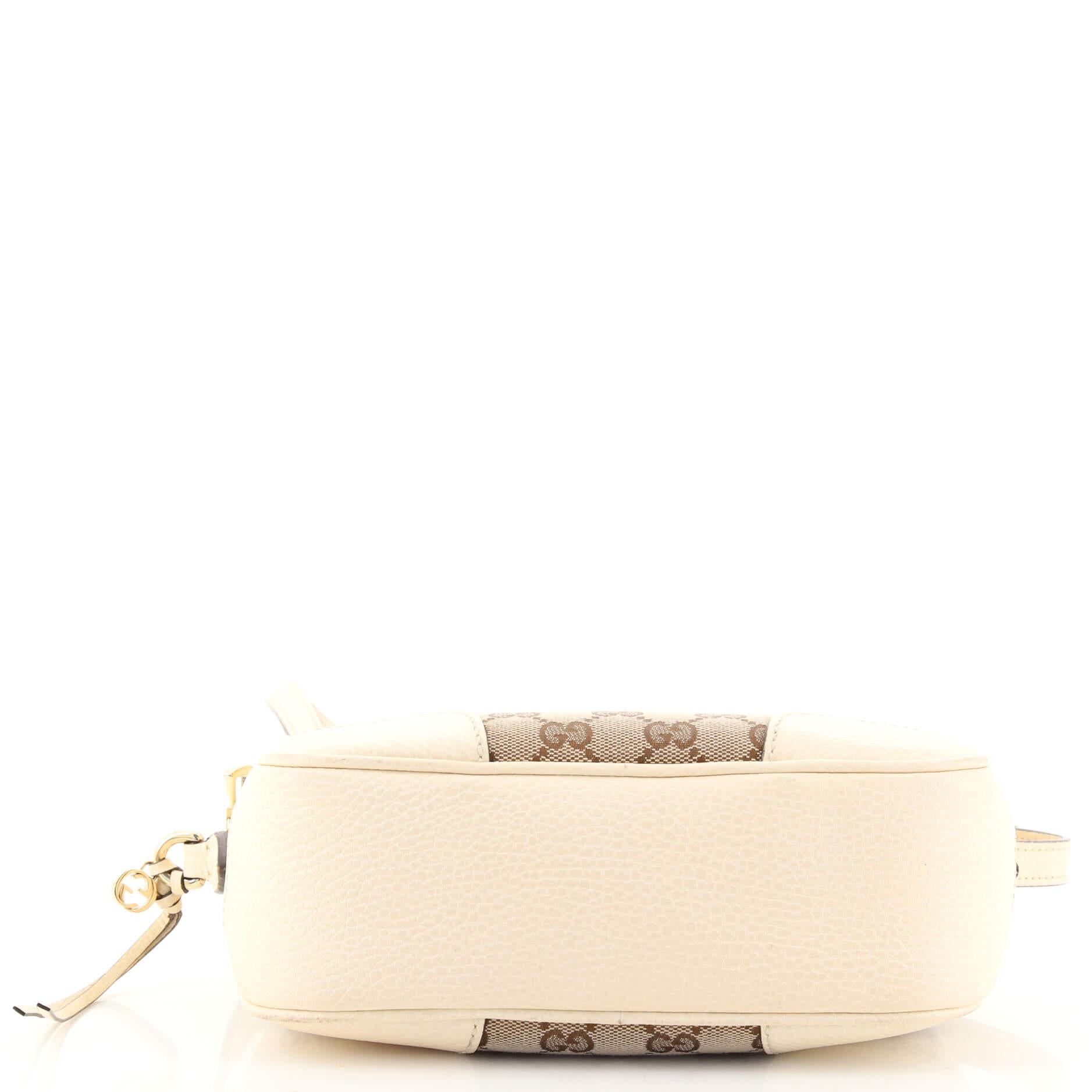 Gucci Bree Disco Crossbody Bag (Outlet) GG Canvas Mini In Good Condition In NY, NY