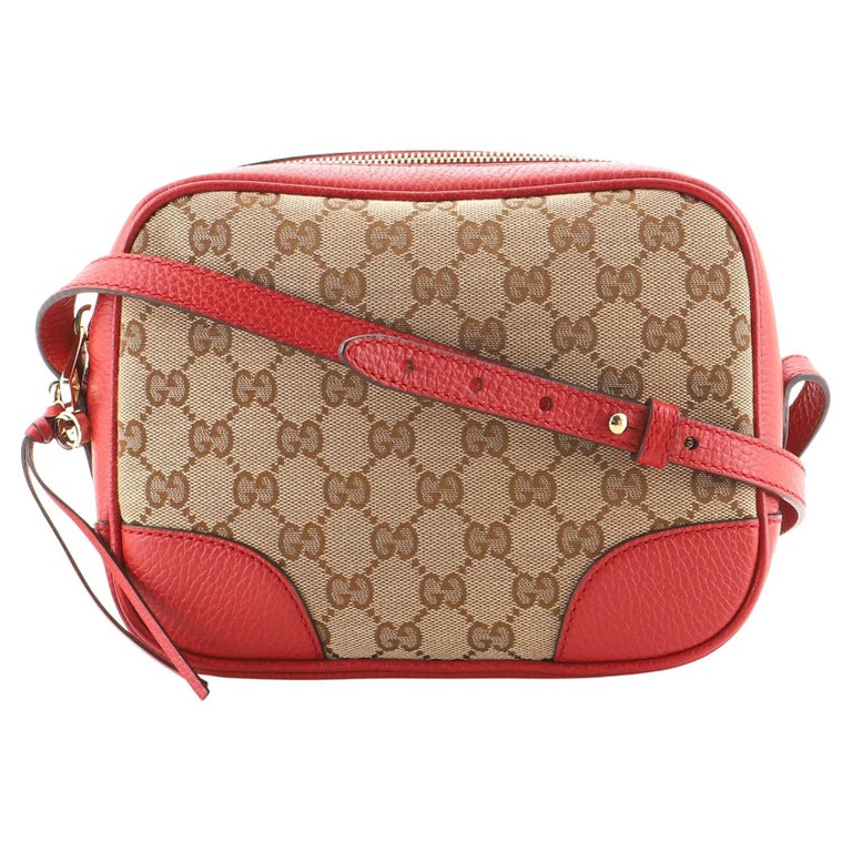 Gucci Bree Disco Crossbody Bag (Outlet) GG Canvas Mini For Sale at 1stDibs