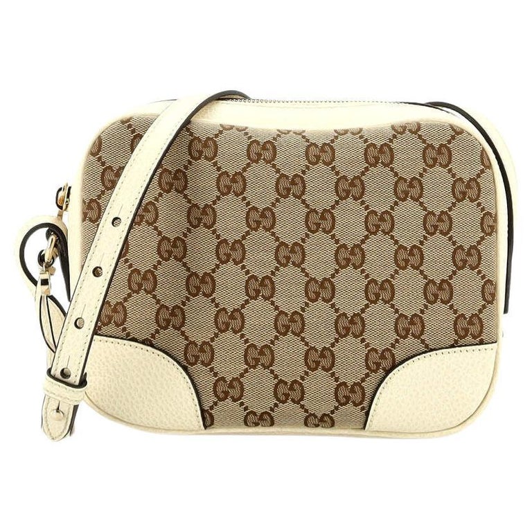 Gucci Bree Disco Crossbody Bag (Outlet) GG Canvas Mini For Sale at 1stDibs