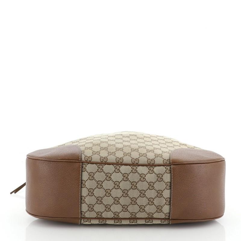 Women's or Men's Gucci Bree Hobo GG Canvas With Leather Large