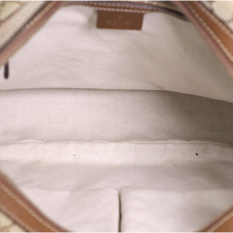 Gucci Bree Hobo GG Canvas With Leather Large 1
