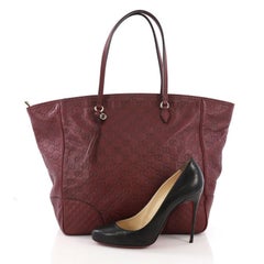 Gucci Bree Tote Guccissima Leather Medium