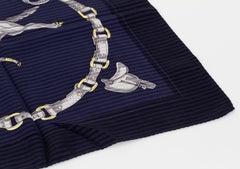 Gucci Bridles & Saddles Pleated Scarf