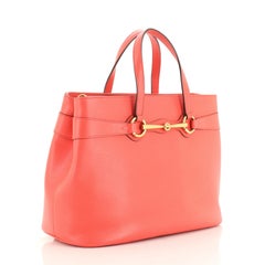 Gucci Bright Bit Convertible Tote Leather Medium