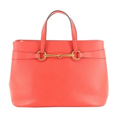 Gucci Bright Bit Convertible Tote Leather Medium