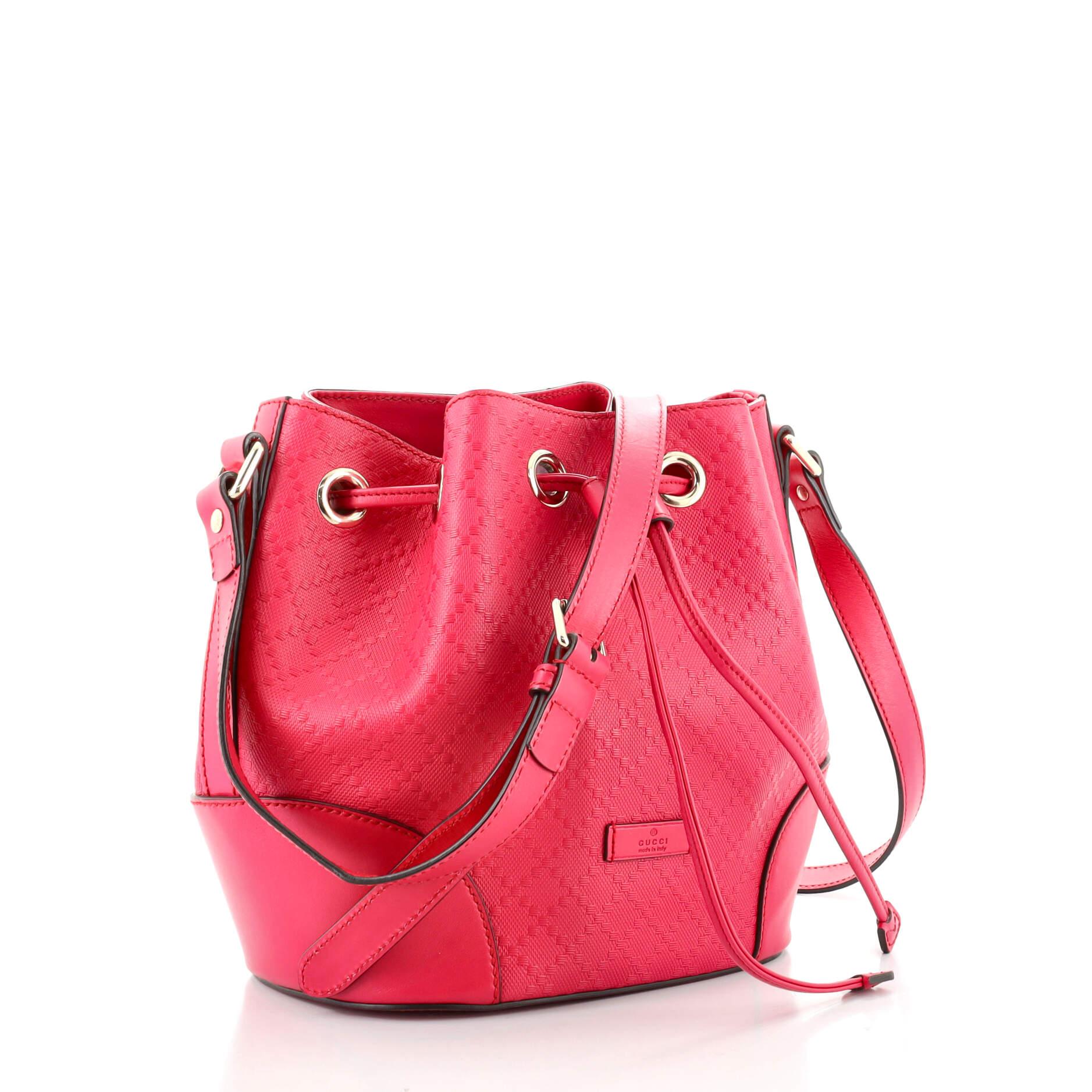 diamante bucket bag