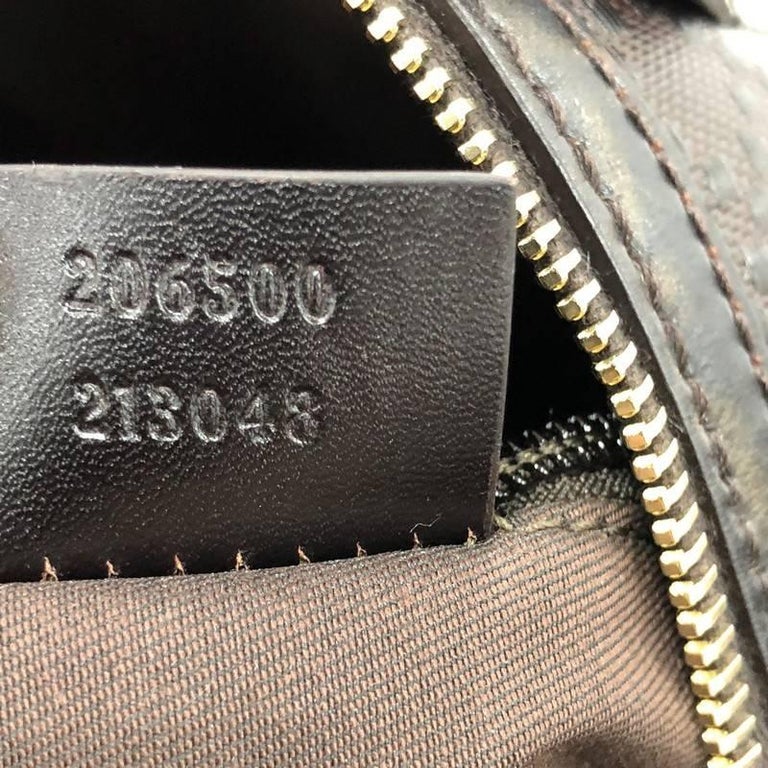 Gucci Bright Carry On Duffle Bag Diamante Leather Large at 1stDibs