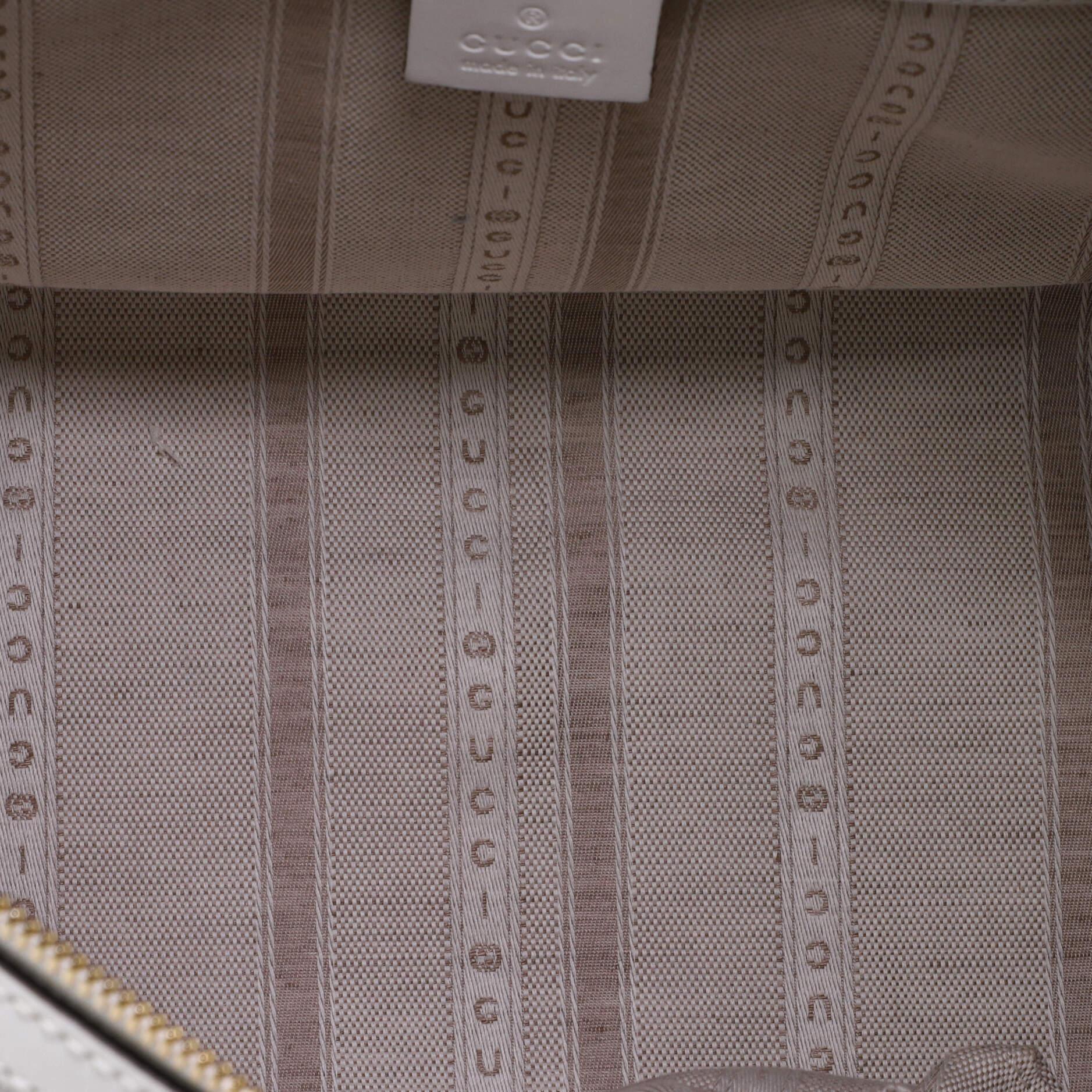 Women's or Men's Gucci Bright Convertible Boston Bag Diamante Leather Medium