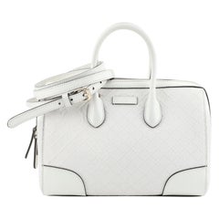 Gucci Bright Convertible Boston Bag Diamante Leather Small