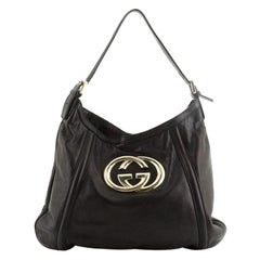 Gucci Britt Hobo Leather Medium