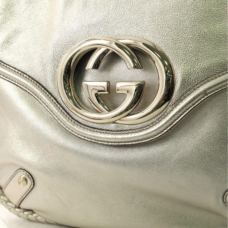 Gucci Britt Tassel Flap Bag Leather Medium 1