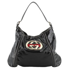 Gucci GG Canvas New Britt Tote Bag (SHG-33501) – LuxeDH