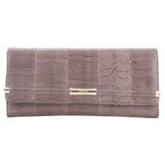 Gucci Broadway Clutch Snakeskin