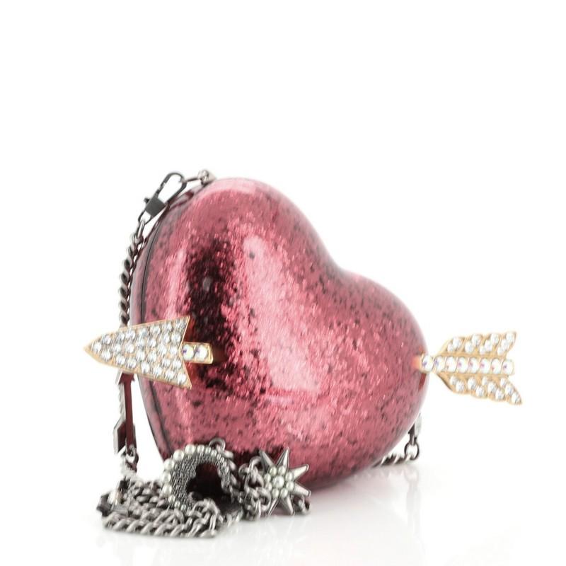 gucci heart clutch