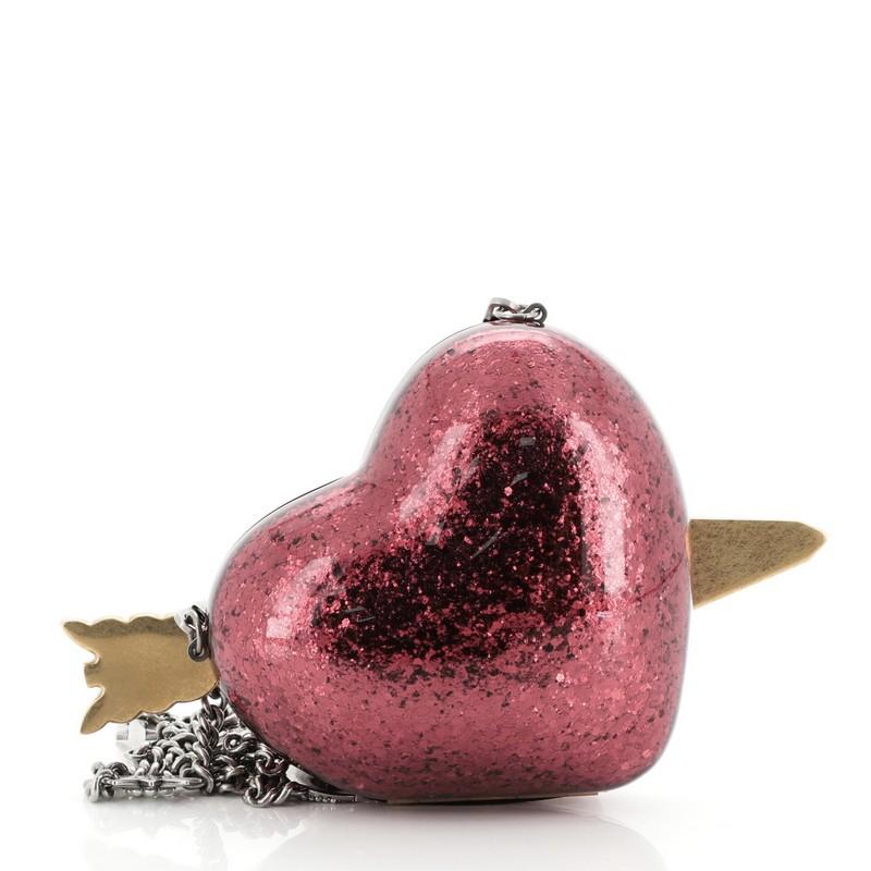 gucci heart clutch bag