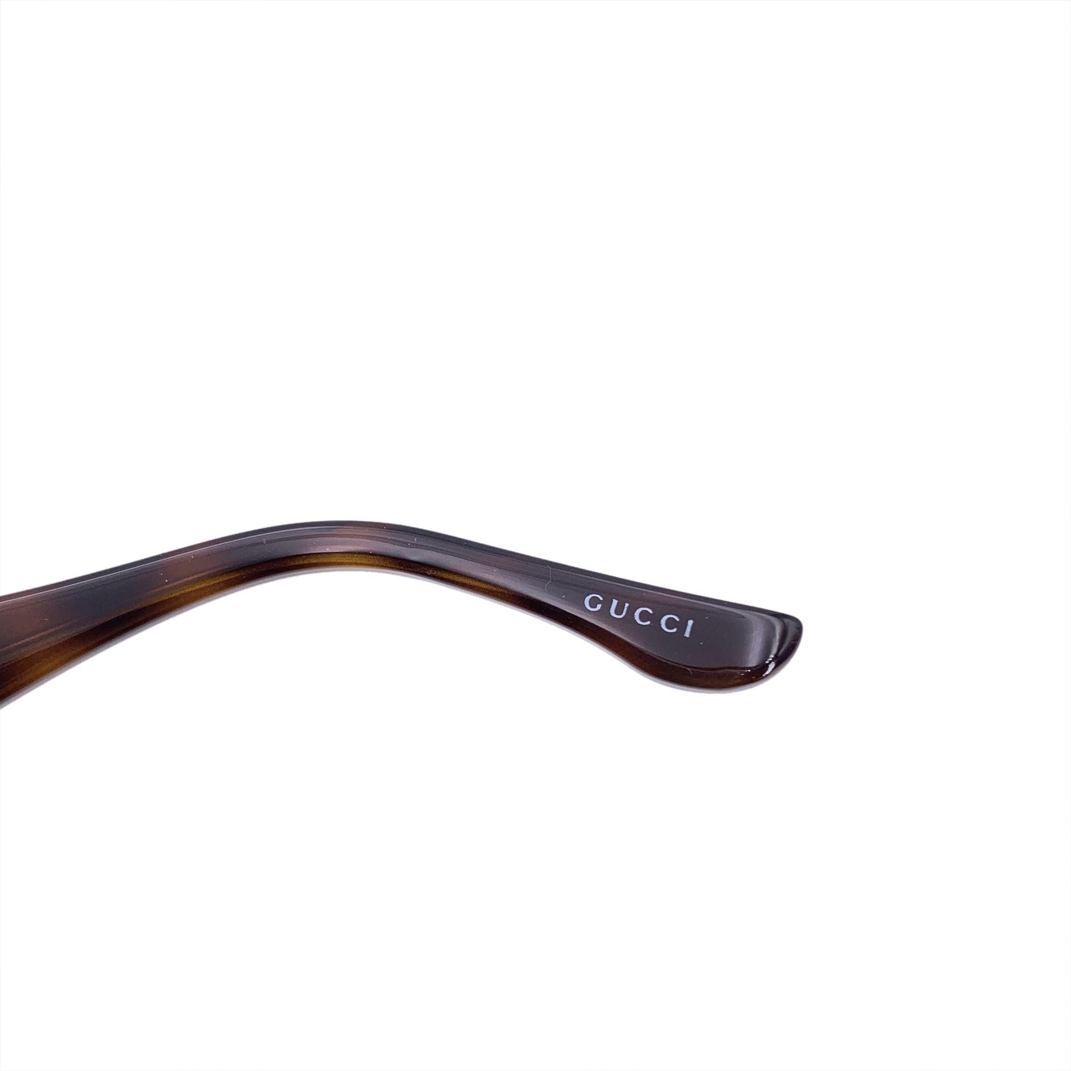 Donna Occhiali da sole Gucci in acetato marrone GG3030/S Oversize 61/15 120 mm in vendita