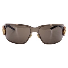Gucci Brown Bamboo Sunglasses Brown Wrap GG 2796 62/15 115 mm