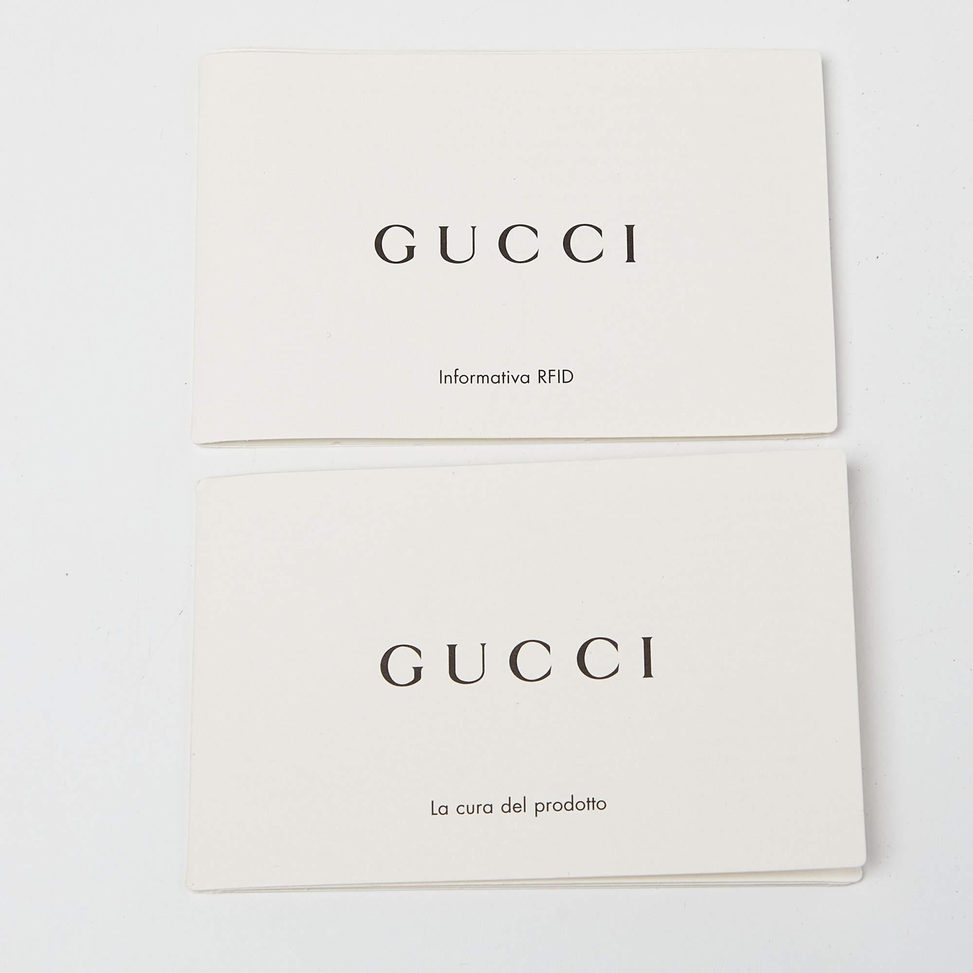 Gucci Brown/Beige GG Supreme Canvas und Leder Fake/Not Savoy Beauty Case Tasche im Angebot 1