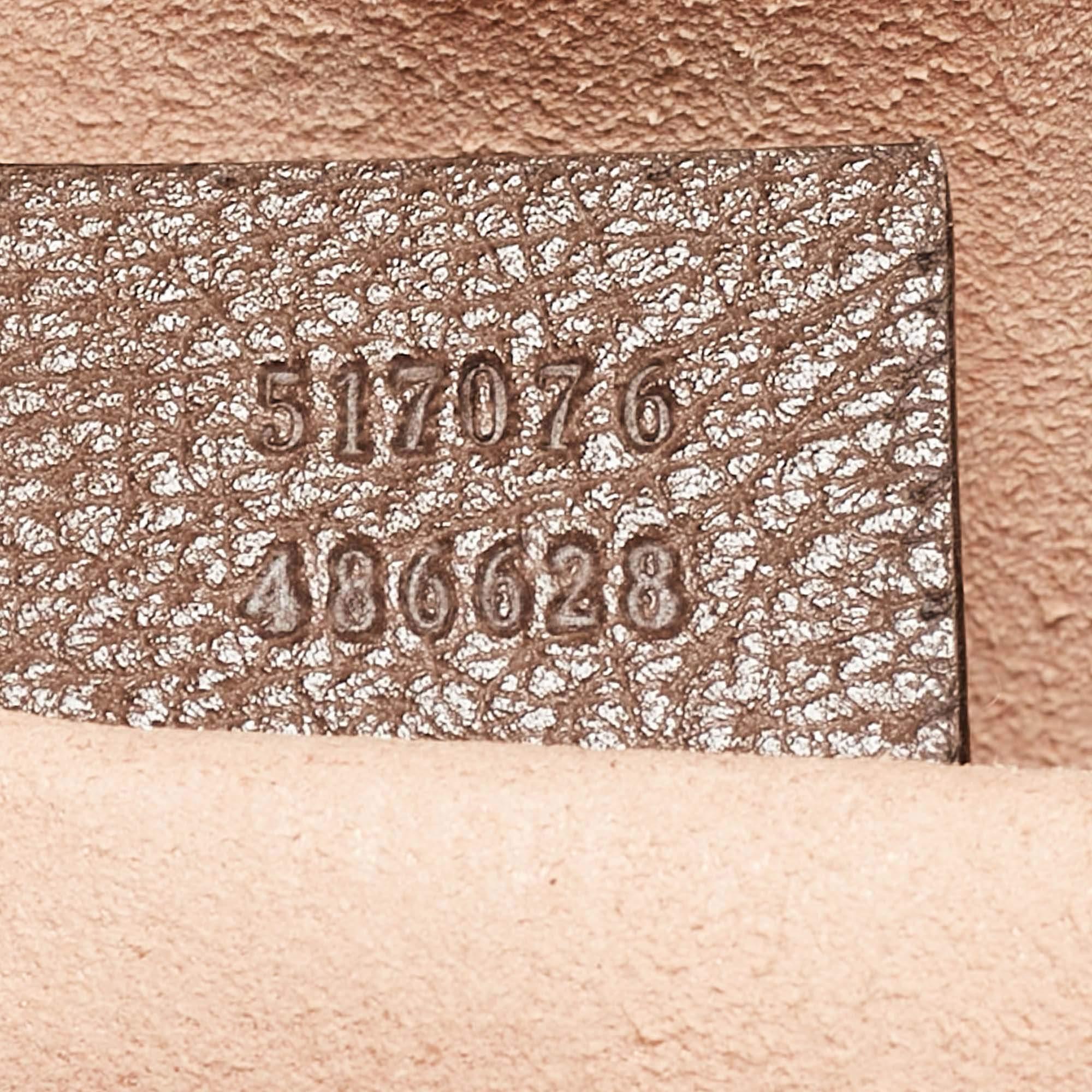 Gucci Brown/Beige GG Supreme Gürteltasche aus Canvas und Leder Small Ophidia 3