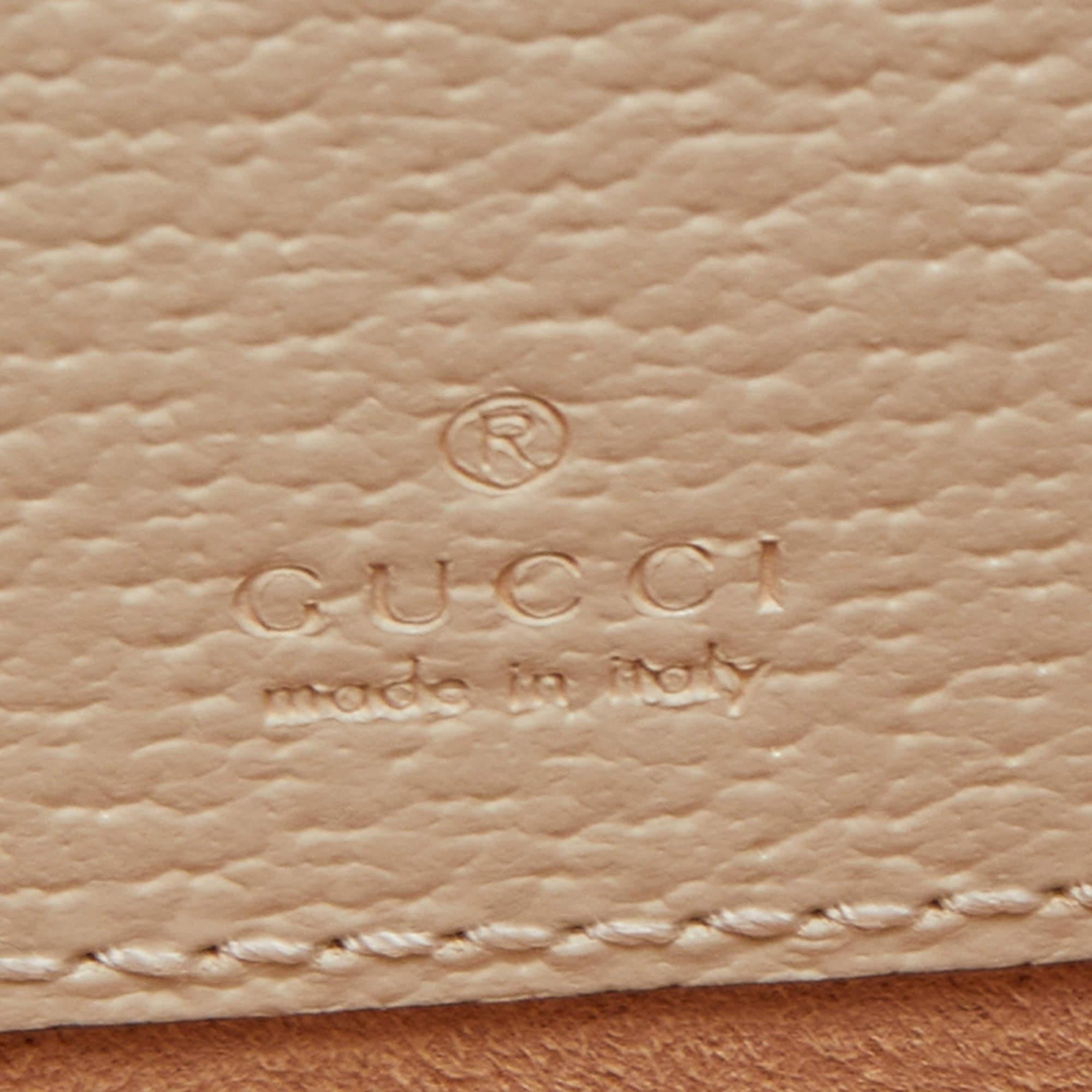 Gucci Brown/Beige GG Supreme Canvas Berry Print Mini Padlock Shoulder Bag 6