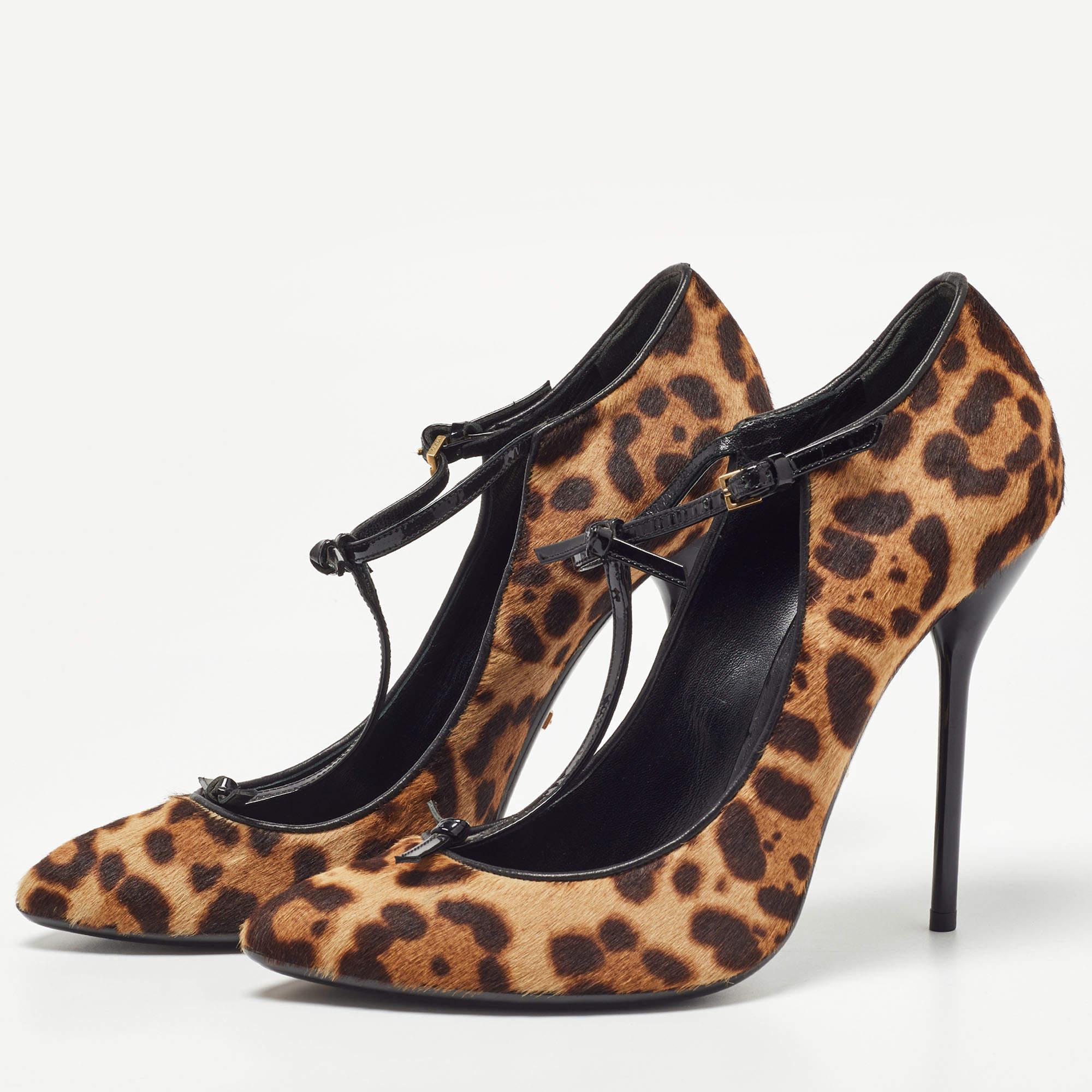 Make a chic style statement with these designer pumps. They showcase sturdy heels and durable soles, perfect for your fashionable outings!